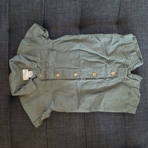 Carter's Little Planet Button-Front Romper